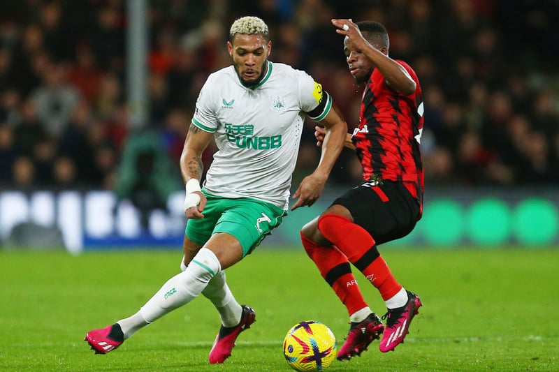 He’s no Bruno (obviously) but Joelinton didn’t look out of place as a sitting midfielder. Made himself an option and did well to spray the ball out wide. 
