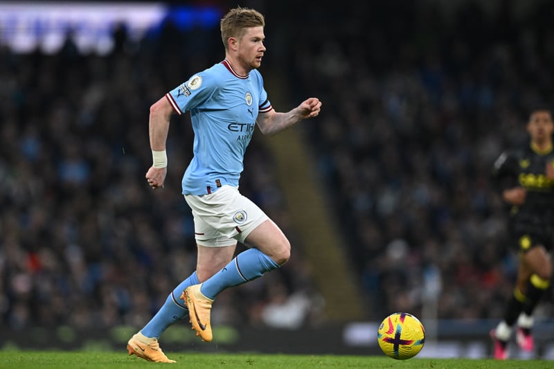 Masterful in possession, hardworking out of it.  De Bruyne made several clever passes and showed his genuine class throughout the game.