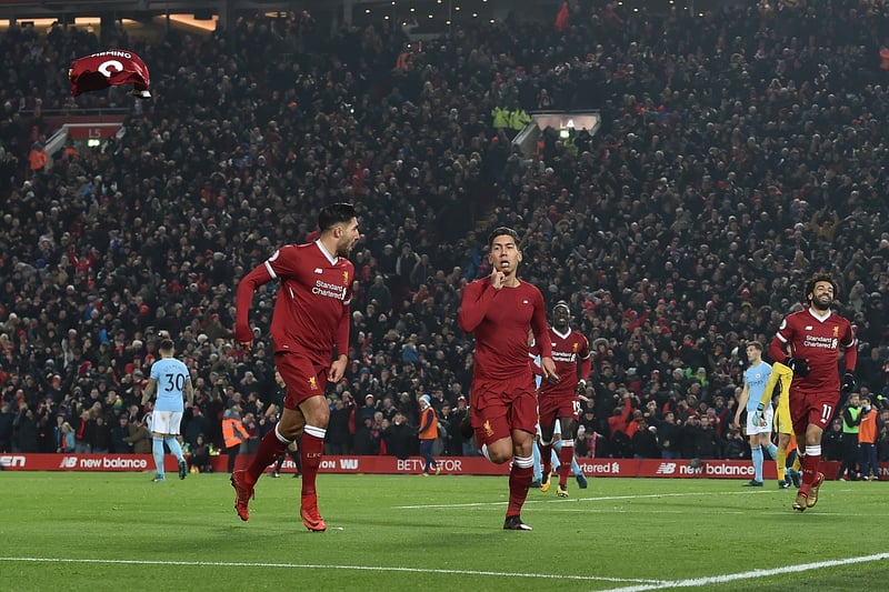 Manchester City arrived at Anfield unbeaten in the league some five months into the season. However, Klopp’s side blew away Pep Guardiola’s stunning side, going 4-1 up thanks to three goals in nine minutes in the second half. An unforgettable game at Anfield!