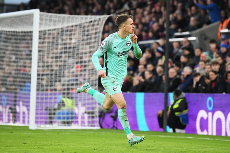Scored Brighton’s only goal in the 1-1 draw with Palace and was dangerous throughout, completing four dribbles and registering two shots on target.