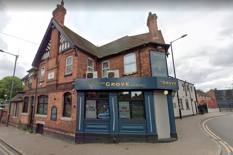 The Grove is Handsworth is a no-frills pub in a Victorian building, with an informal restaurant serving BBQ and Indian dishes. It has 4.4 stars from 1,509 Google reviews. (Photo - Google Maps) 
