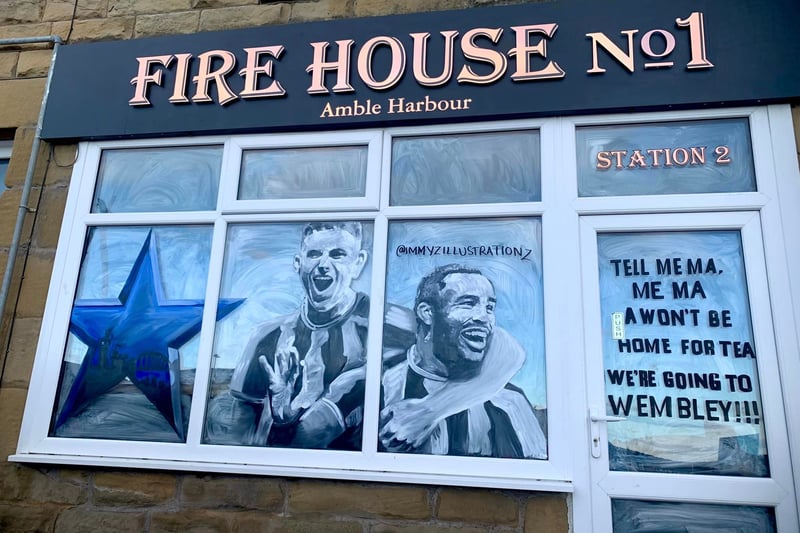 Newcastle stars in black and white at the Fire House.