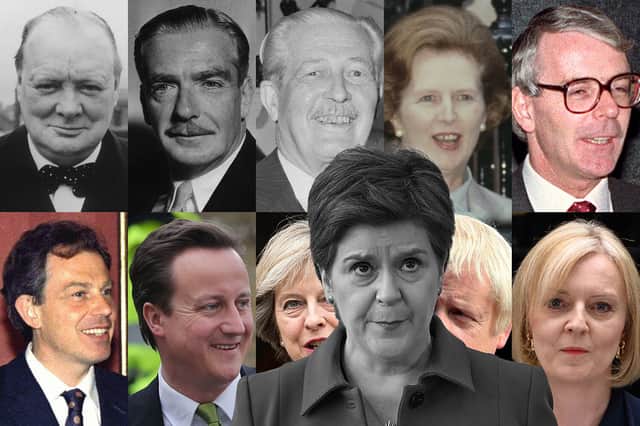 From Churchill to Sturgeon - political leaders who have quit over the years, in pictures.