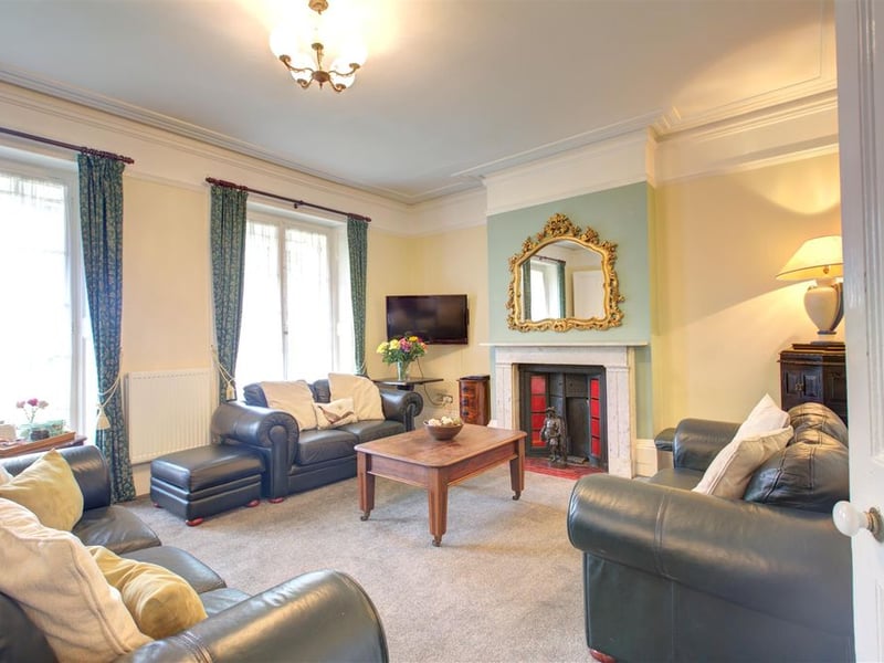 One of the living areas