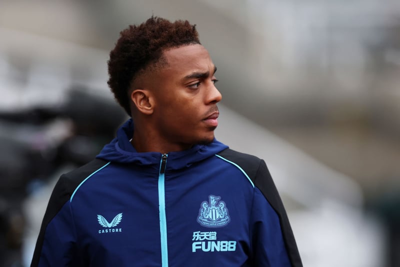 Howe revealed Willock is “touch and go” to make Sunday’s final after sustaining a hamstring injury against Bournemouth almost a fortnight ago. Return date: Manchester United (N) 26/02. 
