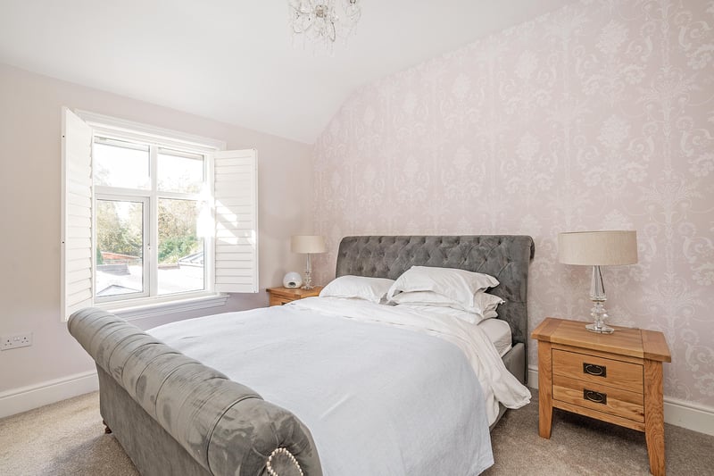 One of the property’s four spacious and beautiful bedrooms