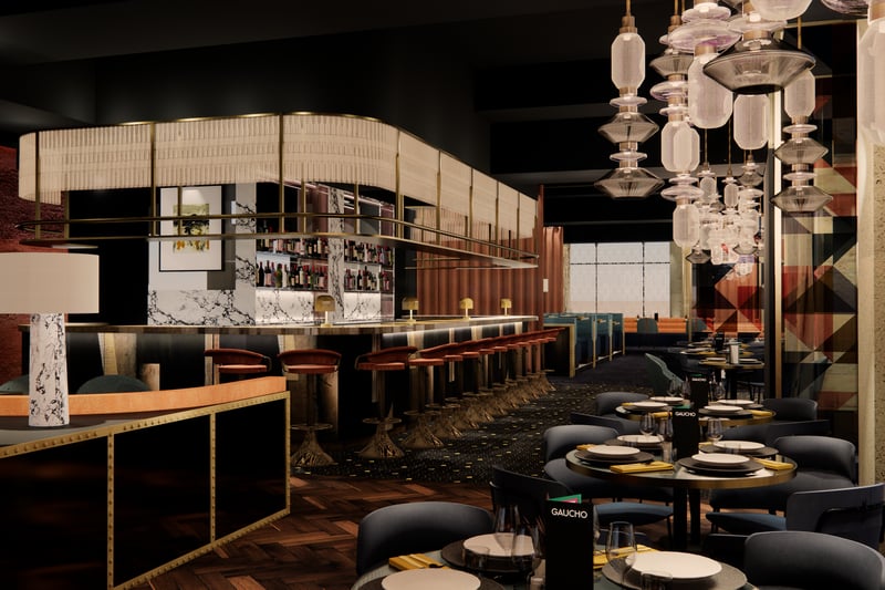 The restaurant promises a modern and swanky dining experience.