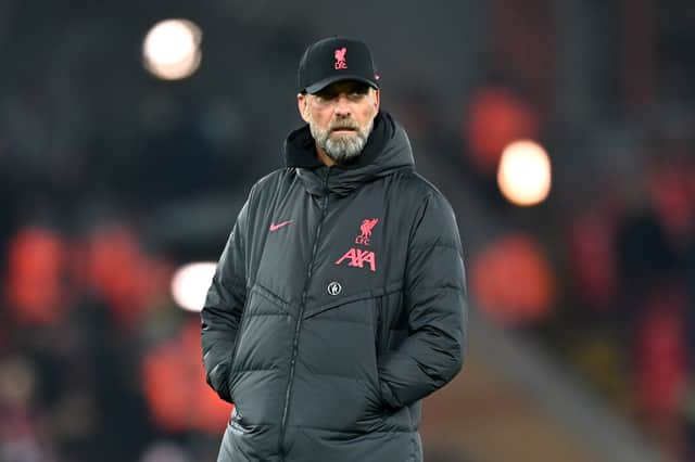 Liverpool manager Jurgen Klopp. Picture: Michael Regan/Getty Images