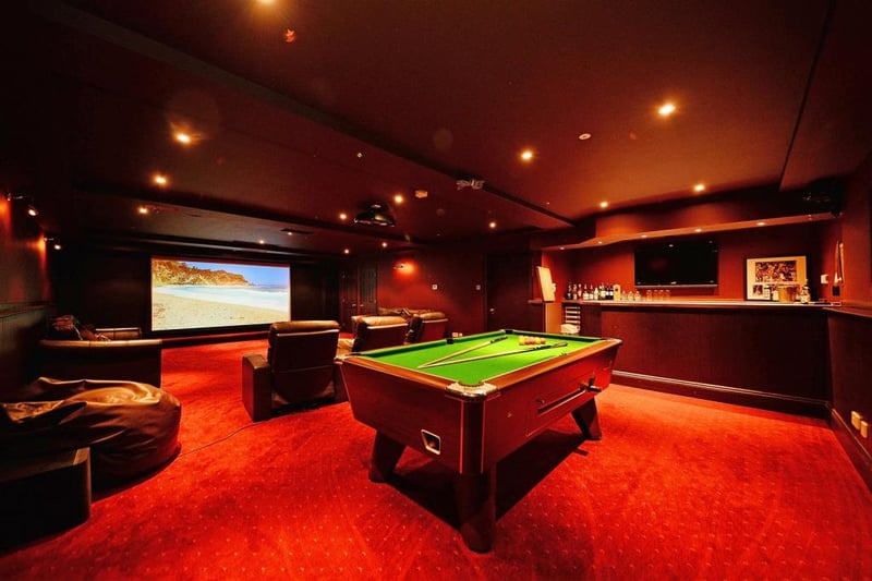 Games and cinema room.