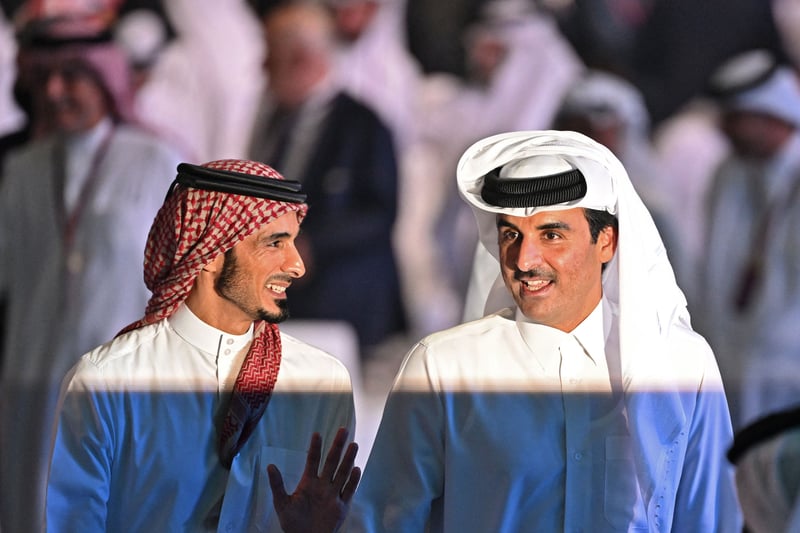 Reported net worth: £275 billion (of Qatar Royal Family)