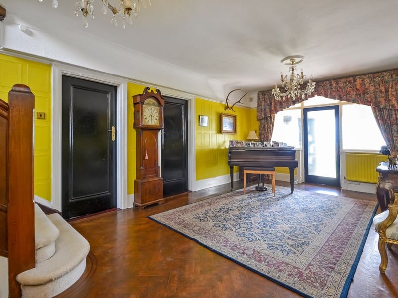 Another view of the hallway
