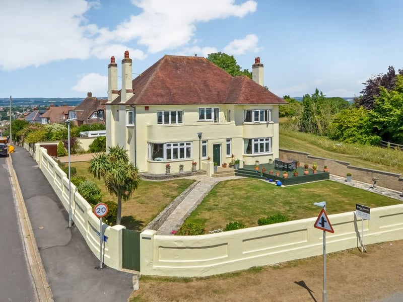 Exterior of the property