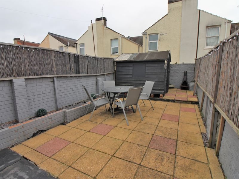 Enclosed rear garden