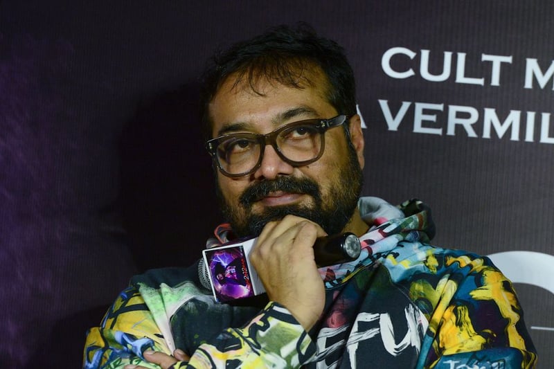 Anurag Kashyap is known for his gritty and violent films like Raman Raghav 2.0, Gangs of Wasseypur and more. However, he has veered towards sci-fi and even romance in the past few years. He visited Birmingham in 2022 for the Indian Film Festival.  (Photo by SUJIT JAISWAL/AFP via Getty Images)