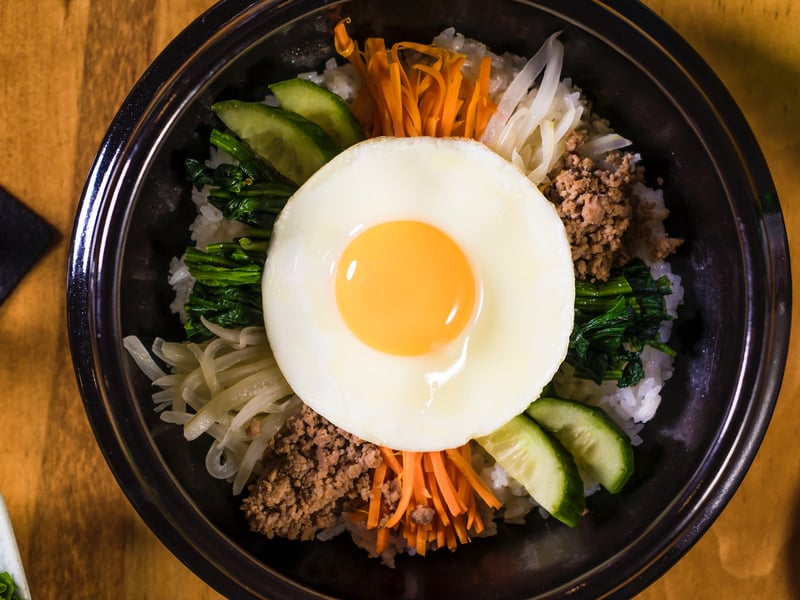 Master Park’s kitchen - Tin Tin Food Hall is located in the Masshouse Plaza. It’s a no-frills eatery offering out Korean BBQ, dumplings & rice dishes.