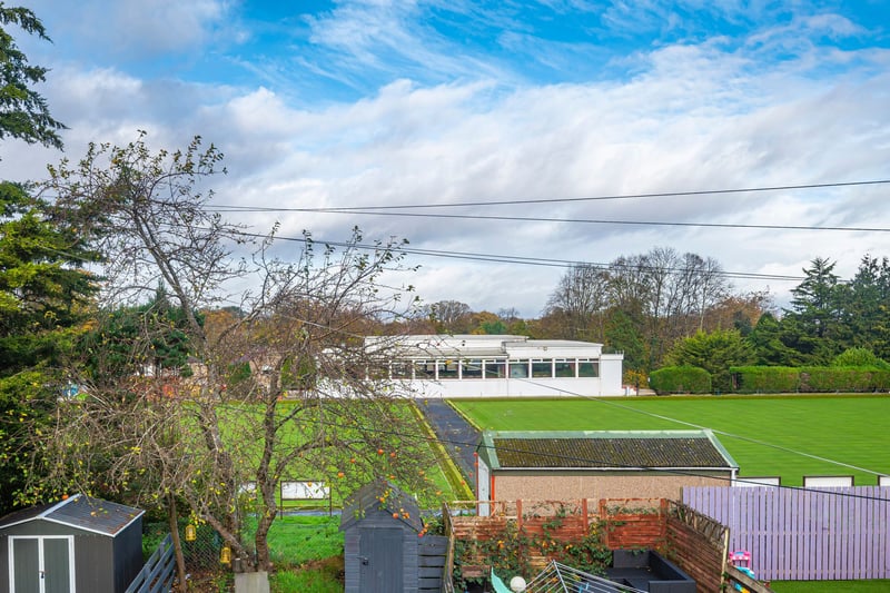 The property is situated next to Croftfoot Bowling Club