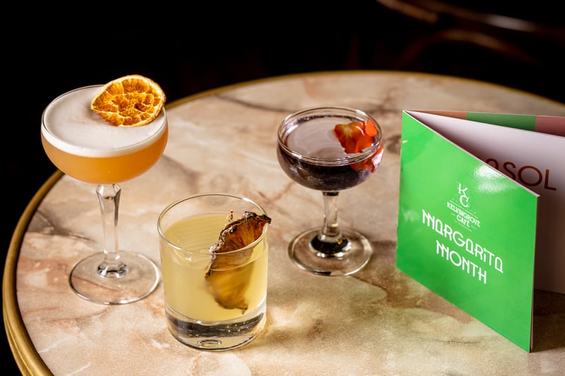 The Kelvingrove Cafe offers an impressive range of cocktails in the West End