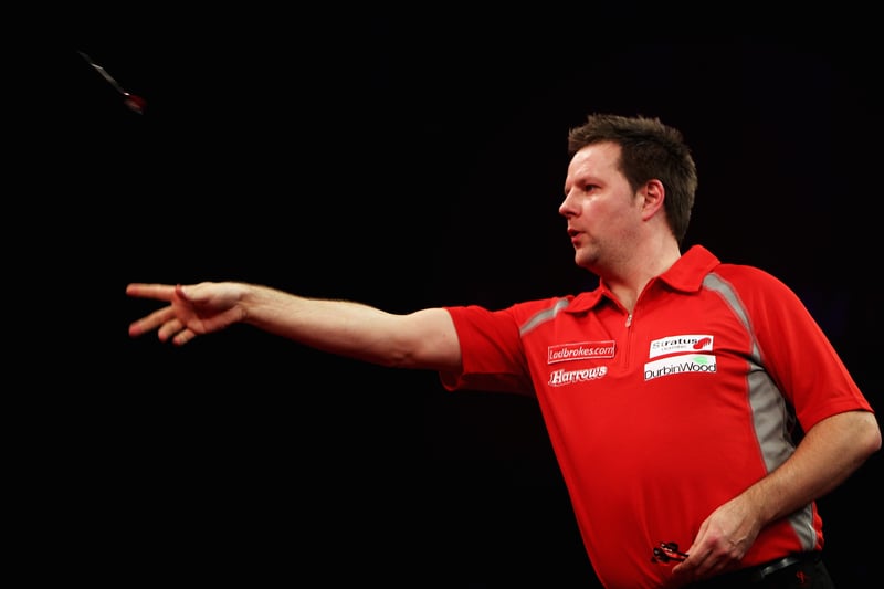 Known as ‘Flash’, the professional darts player is a keen Bristol City fan.