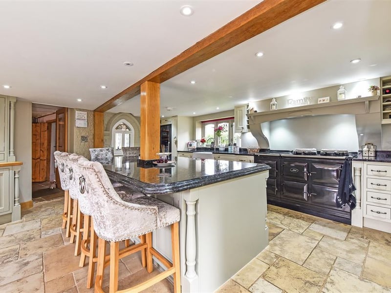 Another view of the kitchen