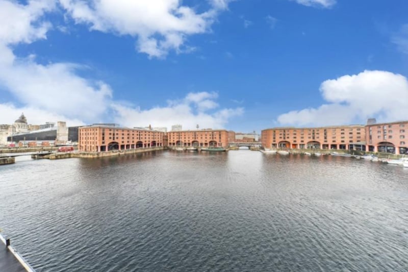 The most amazing feature of the property is the views, just look at the Albert Dock!