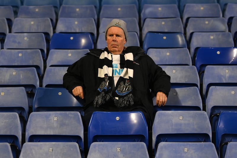 Newcastle United fans arrive at the stadium prior to the Emirates FA Cup Third Round match between Sheffield Wednesday and Newcastle United at Hillsborough on January 07, 2023.