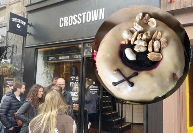 Crosstown opened in Queens Road on February 25 - 250 free doughnuts were handed out