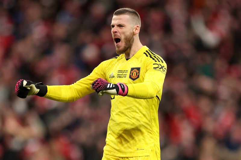 Played both FA Cup matches this season. Tom Heaton or Jack Butland are back-up options if De Gea is rested.