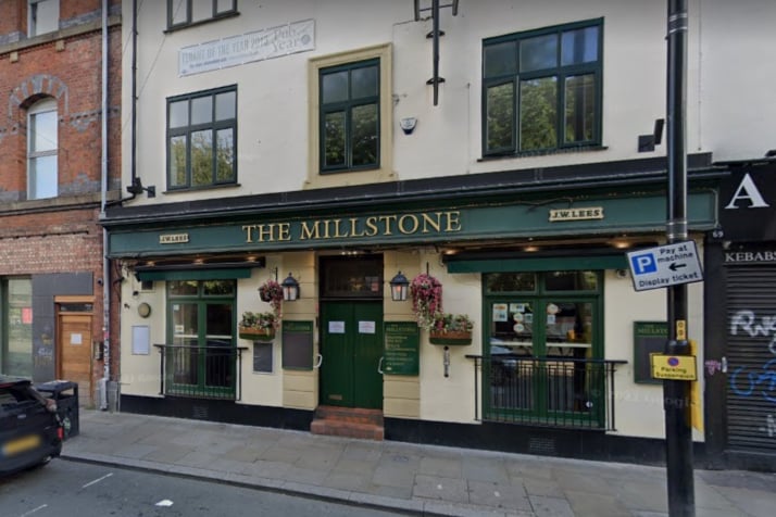The Millstone definitely stands out in the trendy and alternative Northern Quarter as a friendly, welcoming and down-to-earth J.W. Lees boozer which is mainly known for the fact you can hear the karaoke performances drifting out onto Thomas Street pretty much any time the place is open. Photo: Google Maps