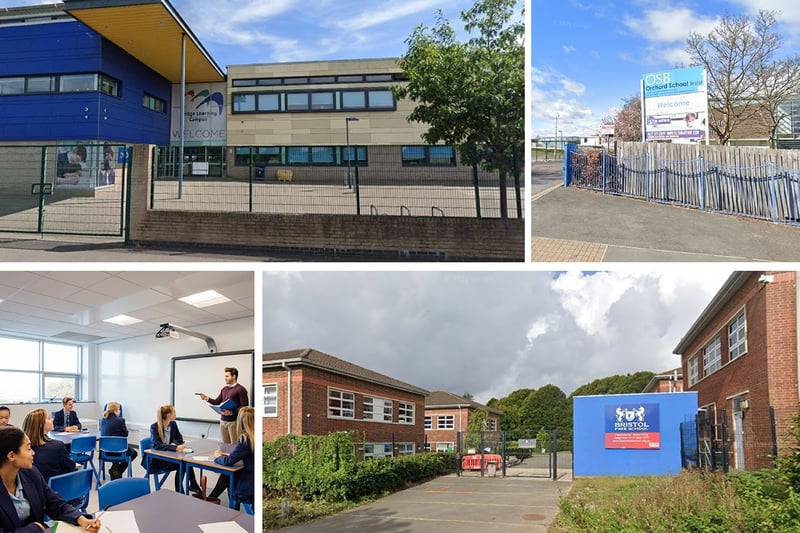 33 schools in the Bristol region have been rated by Ofsted