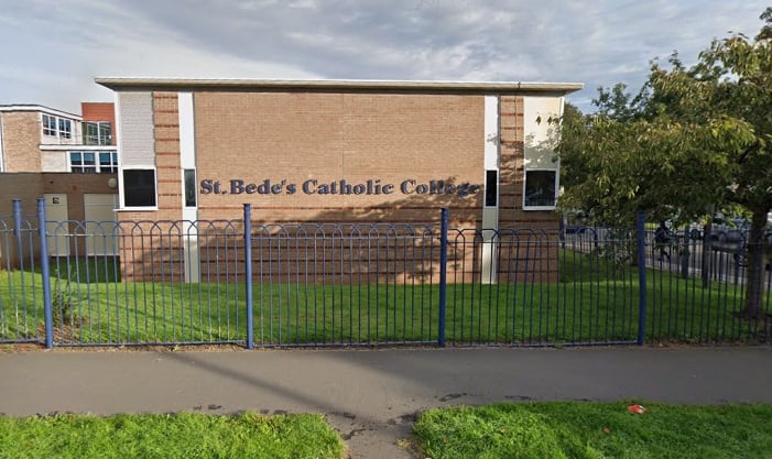 St Bede’s Catholic College ranked third with an Attainment 8 score of 57.8.
