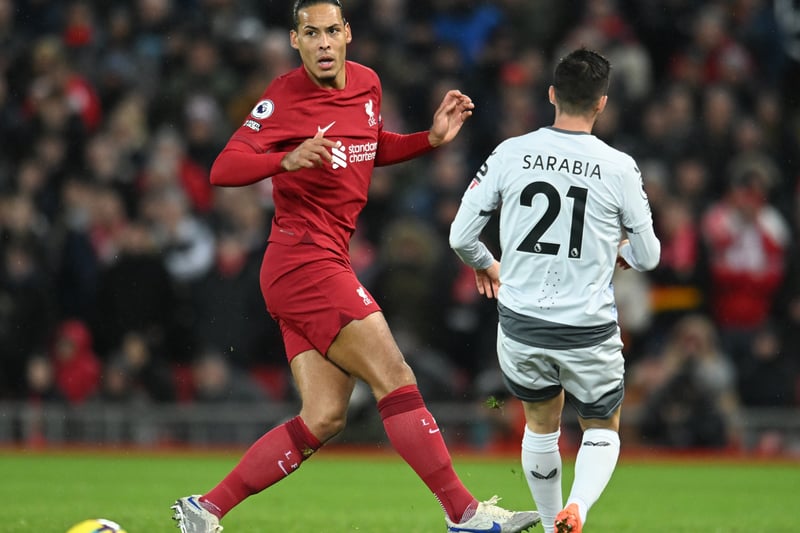 A colossus throughout at the back and provided the moment of magic Liverpool were desperately crying out for. 