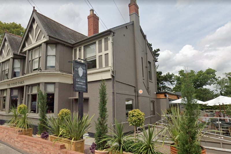 This pub housed in a 17th century former coaching inn, offers a diverse menu of classic food. And, it welcomes muddy boots and paws. Located on Belwell Lane in Four Oaks, this is a great place to catch your breath after a stroll. (Photo - Google Maps)
