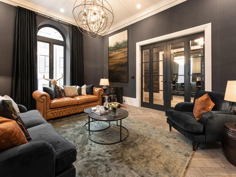 The lounge room.