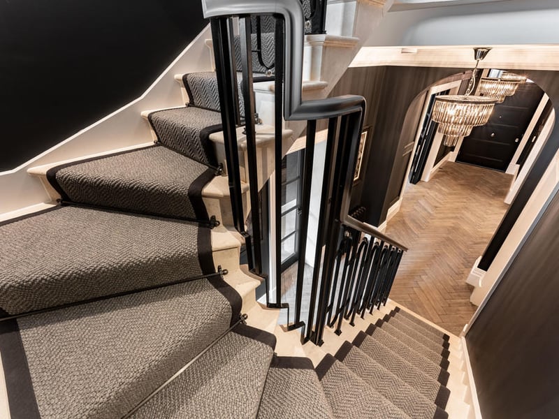 Hallway and stairs.