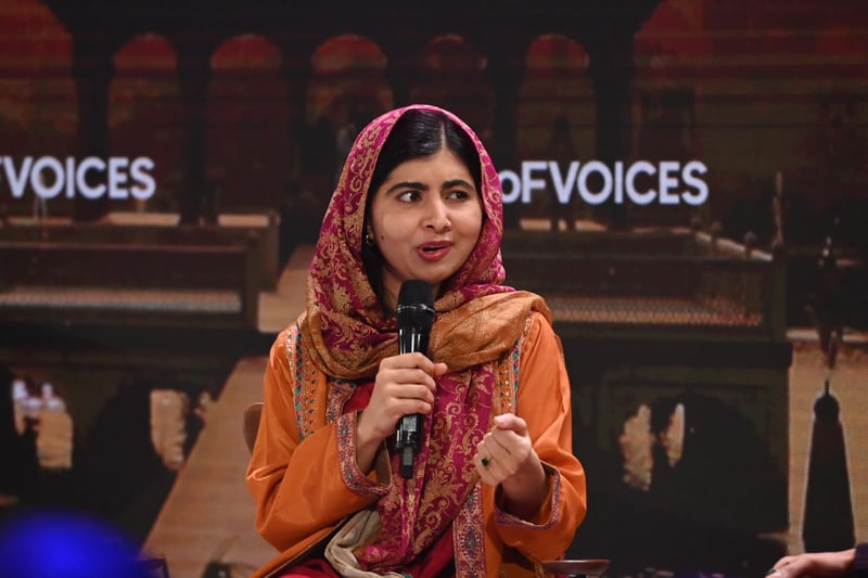 Malala Yousafzai, a Nobel Peace Prize winner, is an education activist from Pakistan. She has been an activist from a young age and even an assassination attempt has not stopped her from campaigning for her cause. She has been a Birmingham resident since moving to the UK in 2013. (Photo by Kate Green/Getty Images for BoF)