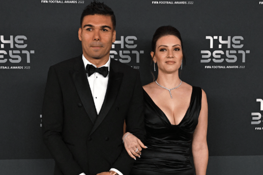 Anna Mariana Casemiro was seen accompanying her husband at The Best FIFA Awards earlier this week. The pair have two kids and love posing for cheeky family snaps for Instagram.