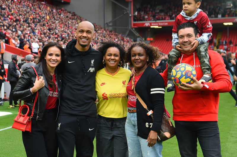 Fabinho and Rebecca Tavares welcomed the birth of their first baby boy in December.