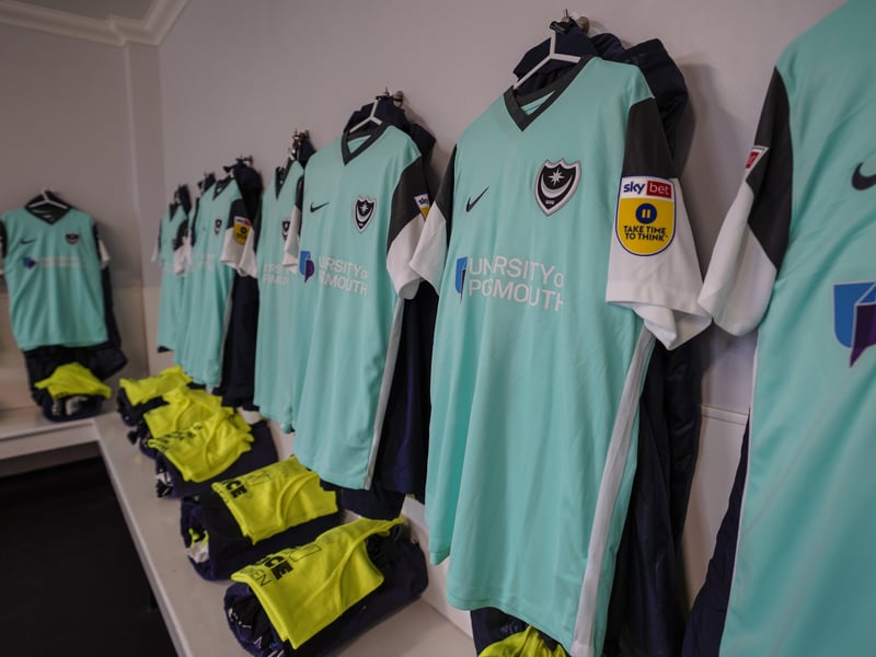 Pompey were in their away kit yesterday. Picture: Jason Brown/ProSportsImages