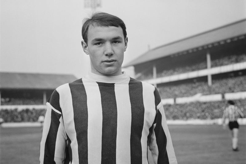 Sunderland-born, Robson played for rivals Newcastle United between 1962-1971. He helped the club win the Second-Division title in 1965 and the 1969 Fairs Cup. He later went on to play for the Mackems across three spells. 