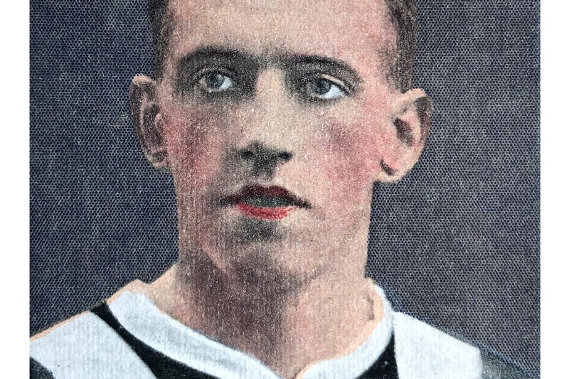 Harris was at Newcastle United for five years between 1920-1925. He scored the first goal in the 1924 FA Cup final. 
