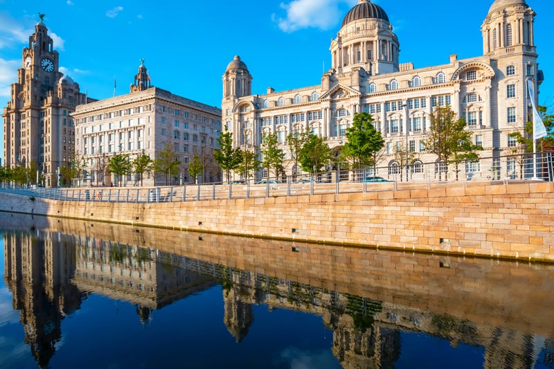 Pier Head had the lowest tree canopy in Liverpool, with 1.0% of the area covered by trees.