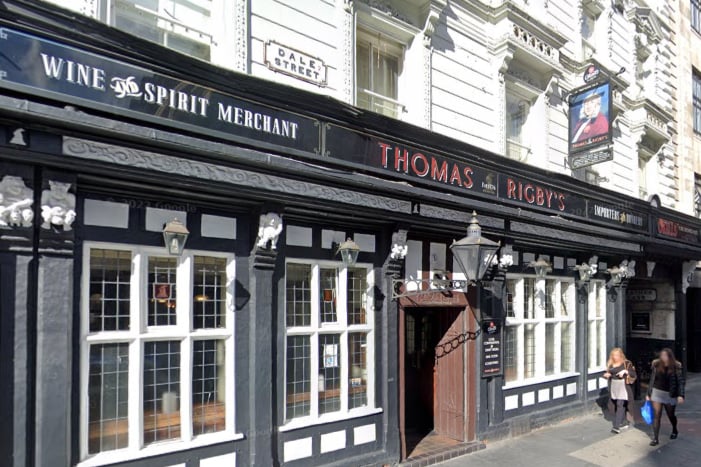 Thomas Rigby’s is one of Liverpool’s oldest pubs, located on Dale Street. The historic venue serves cask beers and traditional pub grub, and has a large courtyard. ⭐ It has 4.3 out five stars from more than 1,700 reviews. ✍️ One reviewer said: "Perfect beer garden to drink your Sunday afternoons away with your mates."