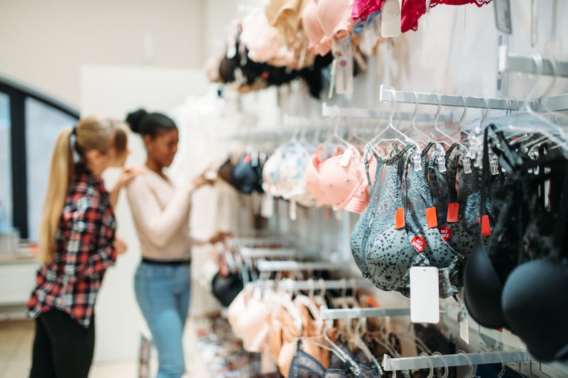 Like its competitor Ann Summers, lingerie retailer Bravissimo Limited, was also found to have a gender pay gap which currently stands at 22.9%. (Image: Adobe)