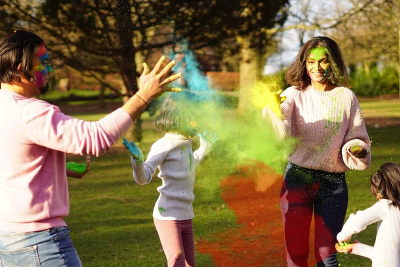 On March 8, 2023, Holi will be celebrated by the Hindu community across the world. Here is a glimpse of the festival of colour being celebrated in Birmingham. (Photo - Lynn Ray De)