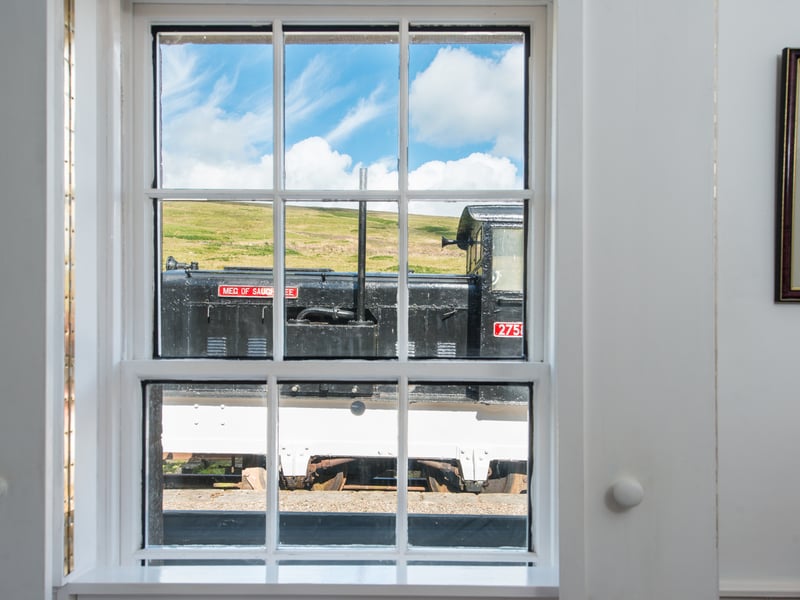 View of the train from the property. Credit: Exposure Photography