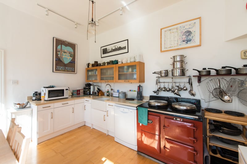 Kitchen with an AGA oven. Credit: Exposure Photography