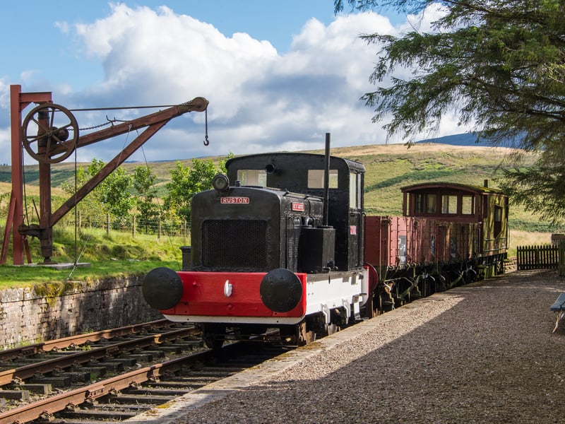 The train enables you to take in the panoramic views. Credit: Exposure Photography