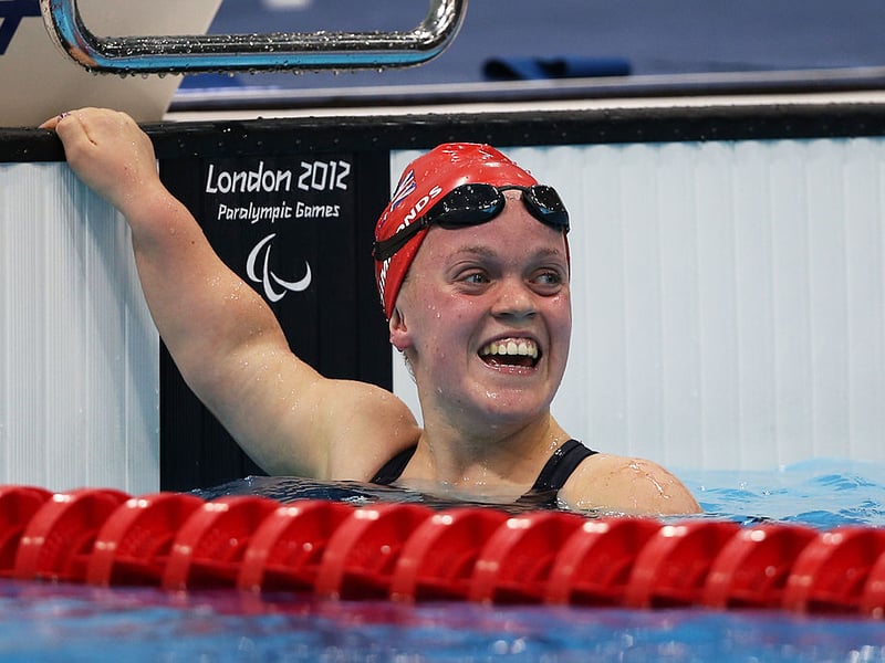 From Aldridge in Walsall, Ellie is a former Paralympian swimmer who won a number of gold medals for Great Britain. In 2012, she was again selected for the Great Britain squad, this time swimming at a home games in London. She won another two golds in London, including setting a World Record in the 400m freestyle, and a further gold medal at the Rio Paralympics in 2016 - this time setting a world record for the 200m medley