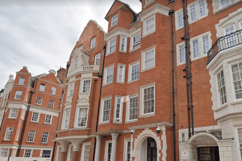 The family bought 79 Mount Street, a 10,000 square foot house in Mayfair, for £40 million in May 2015.
