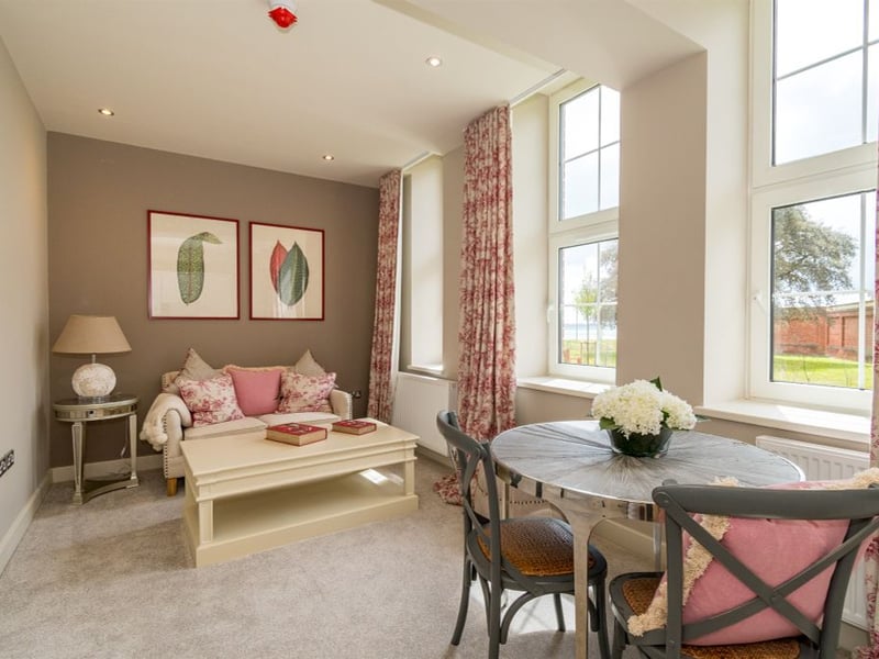 Open plan living space